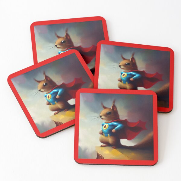 Item preview, Squirrel Superhero designed and sold by CrankyOldDude.