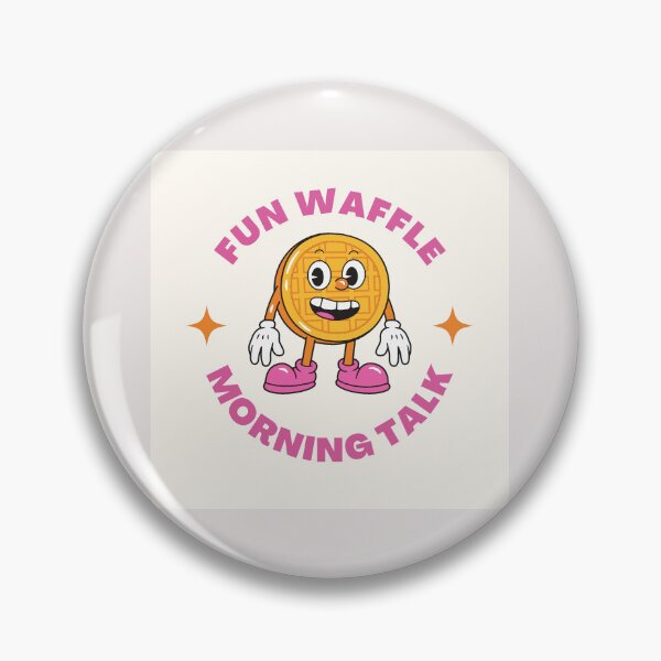 Item preview, Fun Waffle Morning Talk designed and sold by julianaafloress.