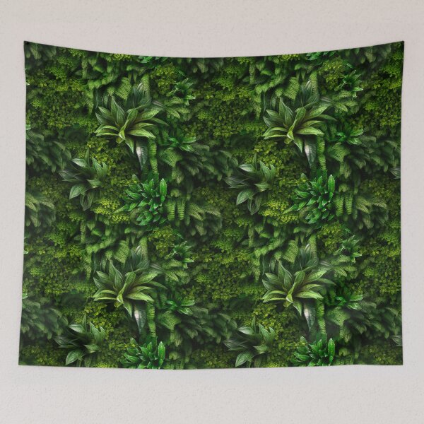 Item preview, Bird's Nest Fern Pattern: Asplenium Nidus Elegance - Maixibilionoxis Vertical Garden Collection designed and sold by Maixibilionoxis.