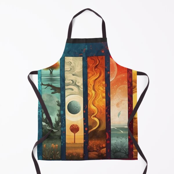 Item preview, Five ELEMENTS abstract imagination Classic designed and sold by DaytoNightCo.