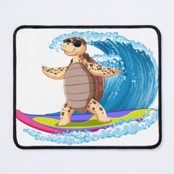 Item preview, Surfing Turtle designed and sold by IvekDesigns.