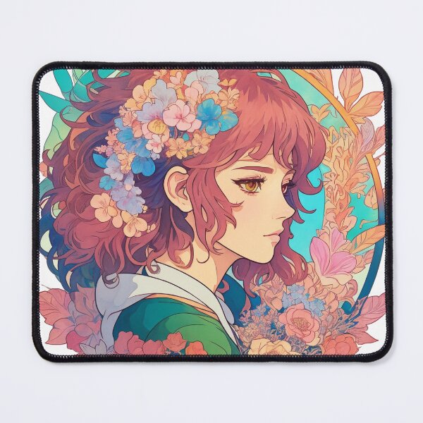 Item preview, Girl Adorned with Nature's Grace designed and sold by pkk1designsart.