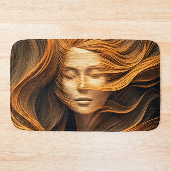 Item preview, LI Merx - Golden Hair / Surrealism designed and sold by Laticis Imagery.