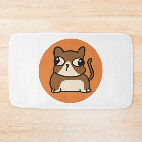 Item preview, Silly brown cat designed and sold by BeastlyBestie.