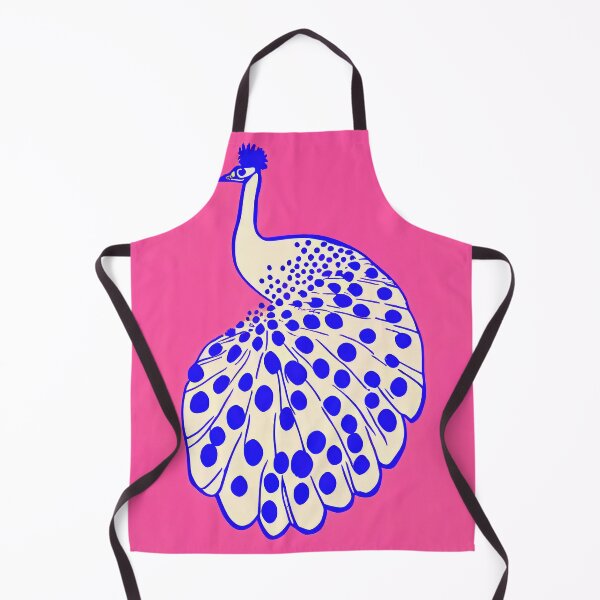 Artikelvorschau, Flamboyant Peacock Retro Poster Room Decor entworfen und verkauft von PinkNomad.
