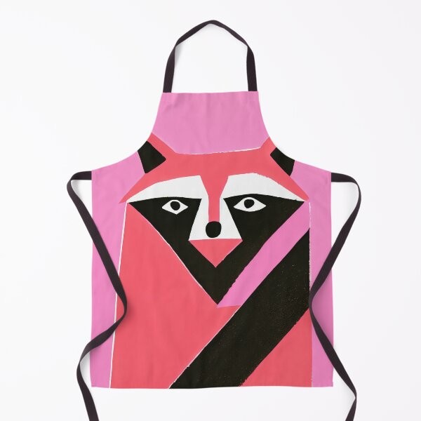 Item preview, Rustic Raccoon Woodland Retro Poster Nurseries designed and sold by PinkNomad.