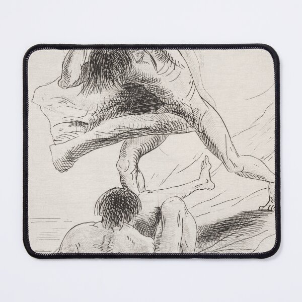 Item preview, Cain and Abel (1886) by Odilon Redon designed and sold by BossyCatHome.