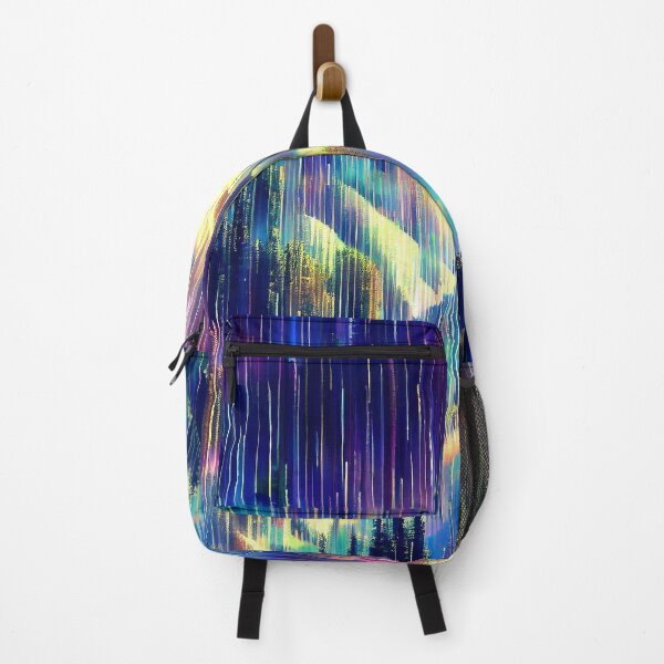 Item preview, Colorful forest in Glitch stripes pattern designed and sold by TomFrontierArt.