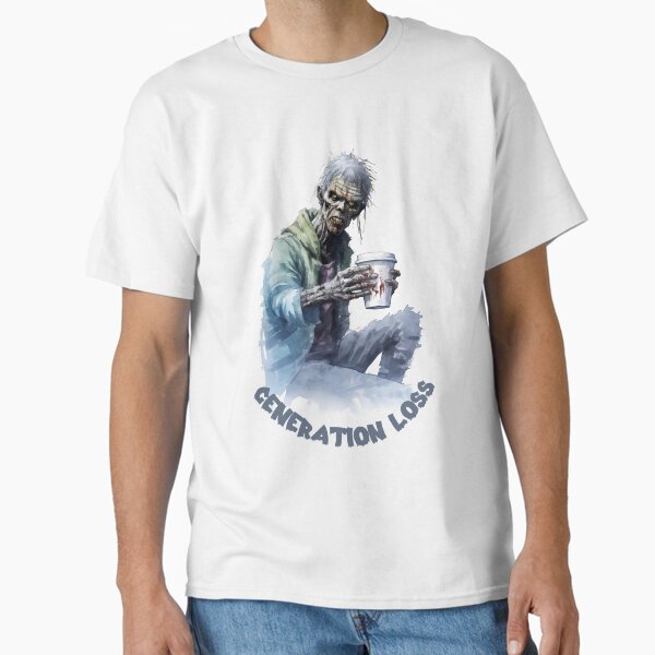 Item preview, Generation Loss: The Zombie's Cup - Unique Artistic Interpretation designed and sold by ShopWilPrints.