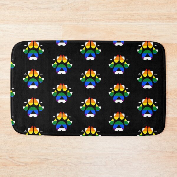 Item preview, Ally Pride LGBT Paw  designed and sold by Teho Tune.