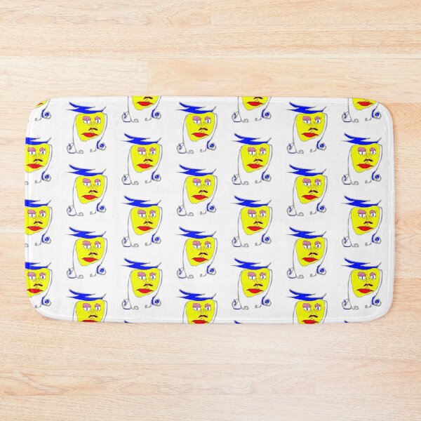 Item preview, Menina bolinha yellow- stickers designed and sold by glauco54.