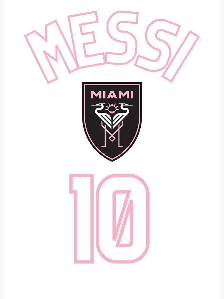 Lionel Messi Inter Miami Supporters Merchandise ' Art Board Print for Sale  by EmilGumede