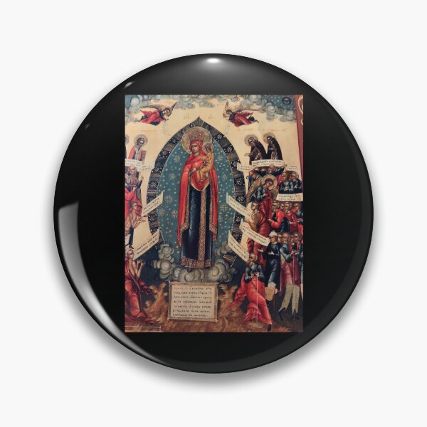 Item preview, icon of the blessed virgin of all who sorrow joy. designed and sold by maruval7.