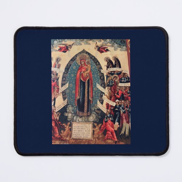 Item preview, icon of the blessed virgin of all who sorrow joy. designed and sold by maruval7.