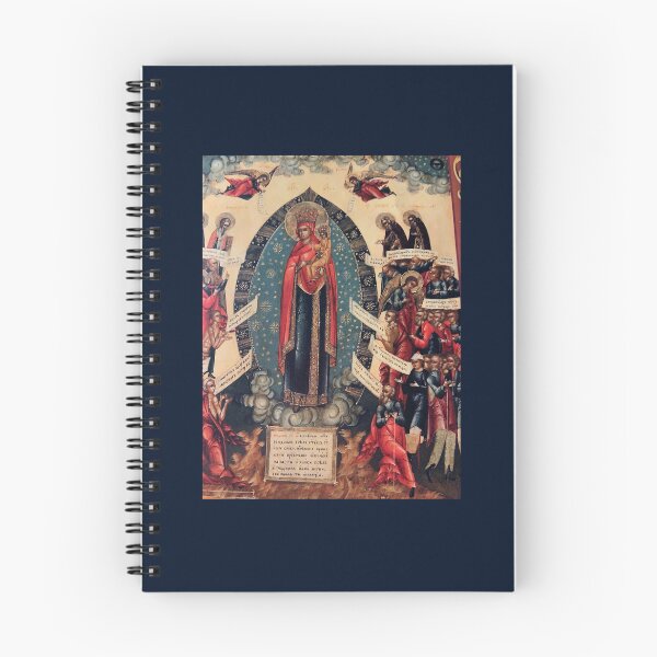 Item preview, icon of the blessed virgin of all who sorrow joy. designed and sold by maruval7.