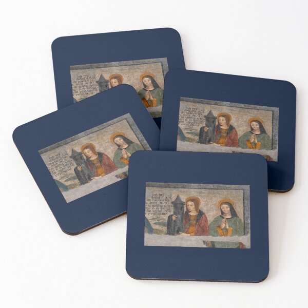Item preview, Saint Barbara and Saint Margaret of Cortona designed and sold by maruval7.
