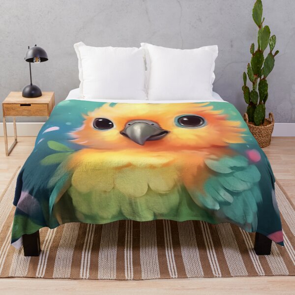 Item preview, Colorful Feathered Companion designed and sold by Cr-AI-tive.