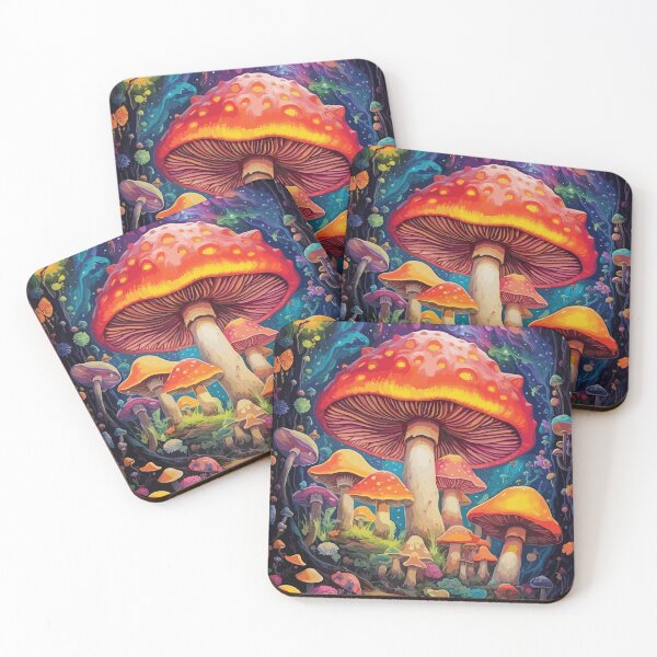 Item preview, Pride Mushroom | Mystical Mushroom Forest | Enchanted Fungi Wonderland designed and sold by mindexploration.