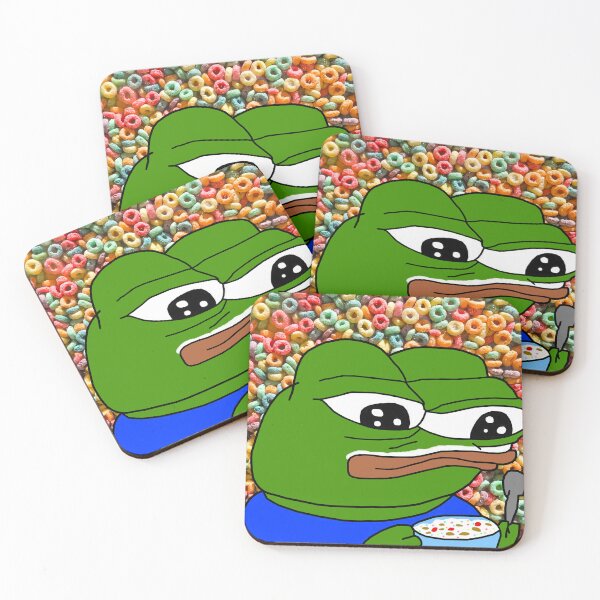 Item preview, Apu Eating Cereal Pepe designed and sold by Slav-Art.