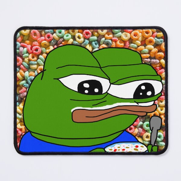 Item preview, Apu Eating Cereal Pepe designed and sold by Slav-Art.