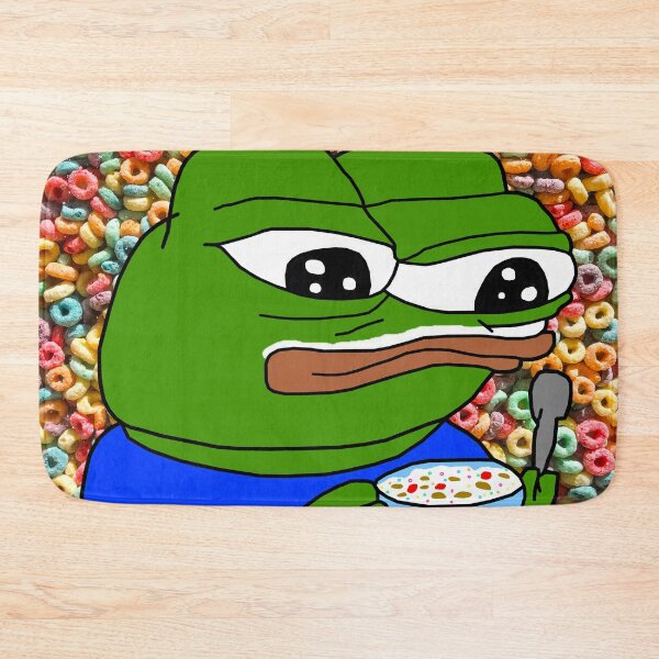 Item preview, Apu Eating Cereal Pepe designed and sold by Slav-Art.