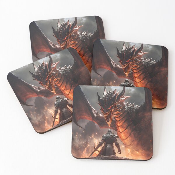 Item preview, The Epic of Valor: Immortal Duel between Knight and Dragon designed and sold by InsaneLEDP.