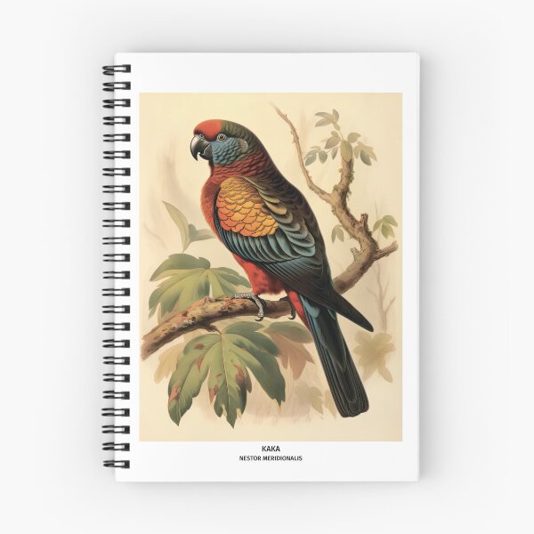Item preview, Birds of New Zealand - Kaka Parrot designed and sold by randomorder.