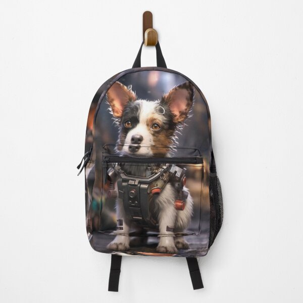 Item preview, cyberpunk dieselpunk dog designed and sold by nolutsch.