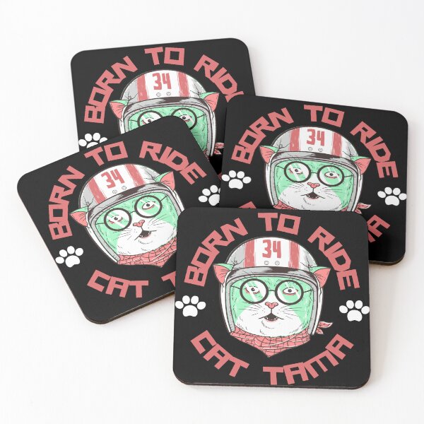 Item preview, Born to Ride Cat Tama Design  designed and sold by Harsh  Katariya.