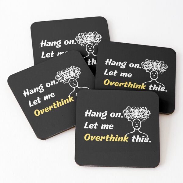 Item preview, Hang on Let me overthink this Classic T-Shirt | t shirts for overthinking girls & boys designed and sold by Glixyy.
