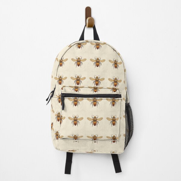 Item preview, Buzzing Nostalgia: A Vintage Bee Pattern Brimming with Charm designed and sold by ShopWilPrints.
