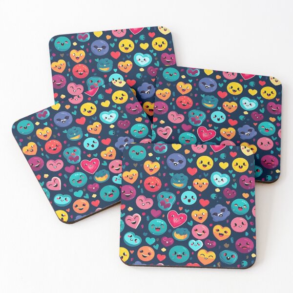 Item preview, colorful emoji pattern design designed and sold by StrongSouls.