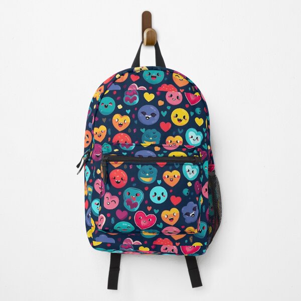 Item preview, colorful emoji pattern design designed and sold by StrongSouls.
