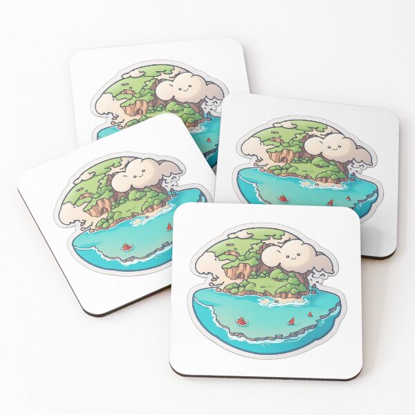 Item preview, Cute cloud island designed and sold by FFixation.