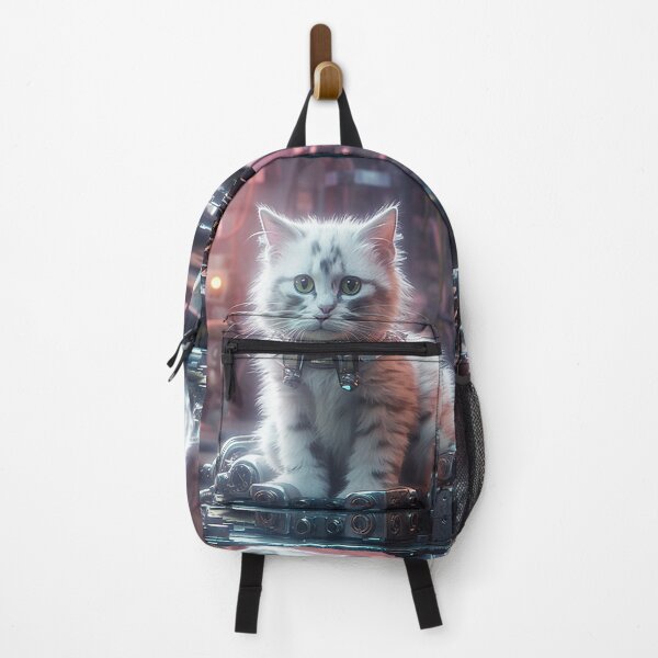 Item preview, cyberpunk dieselpunk cat designed and sold by nolutsch.