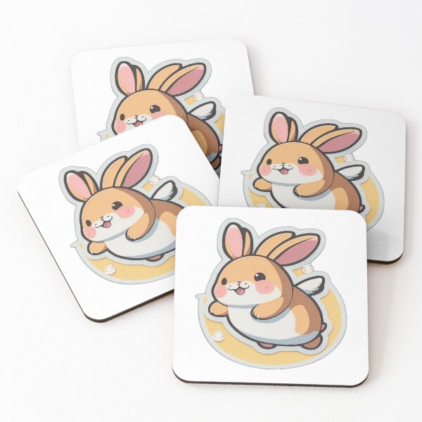 Item preview, Flying orange bunny designed and sold by FFixation.