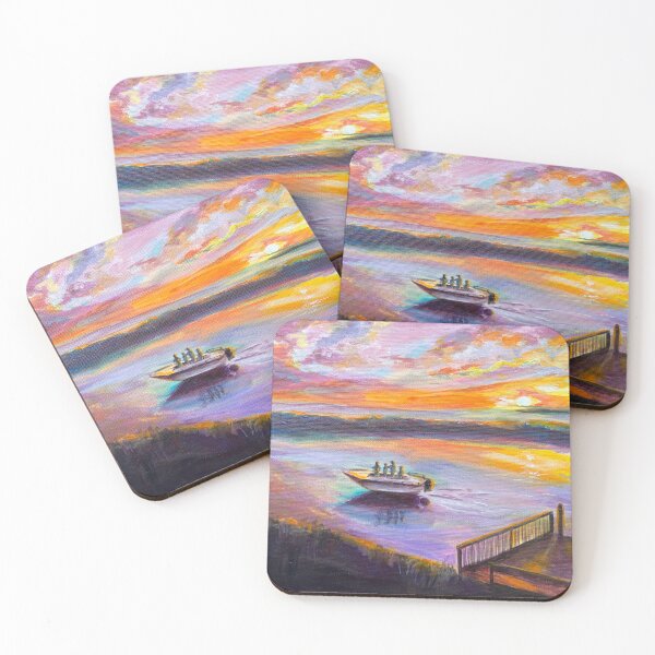 Item preview, Bayside Sunset designed and sold by dovlione.