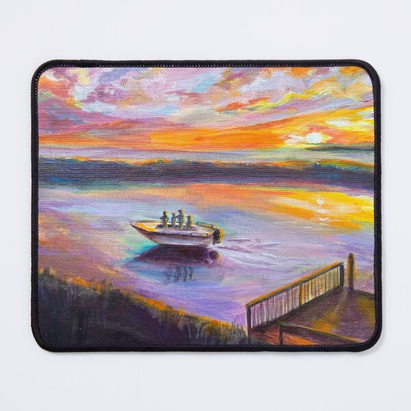 Item preview, Bayside Sunset designed and sold by dovlione.