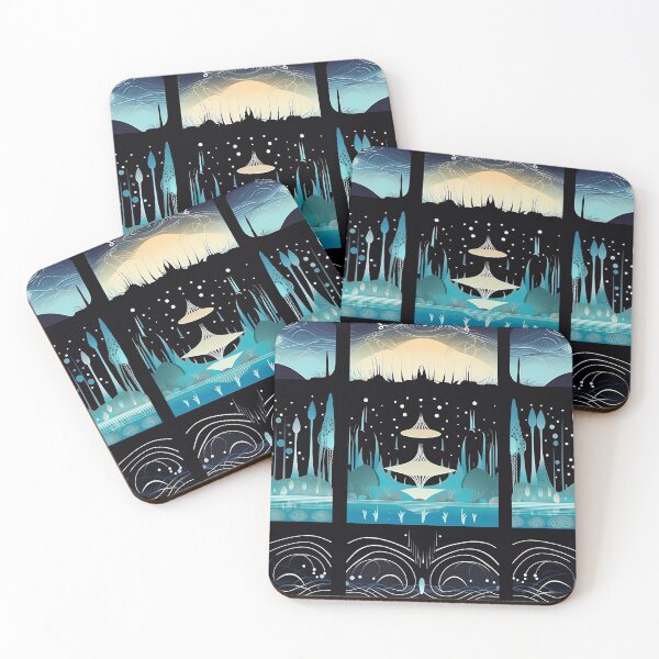 Item preview, Aqua Lagoon Dreams designed and sold by Pedra Panda.