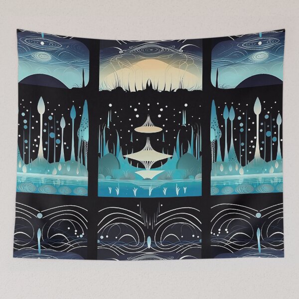 Item preview, Aqua Lagoon Dreams designed and sold by Pedra Panda.