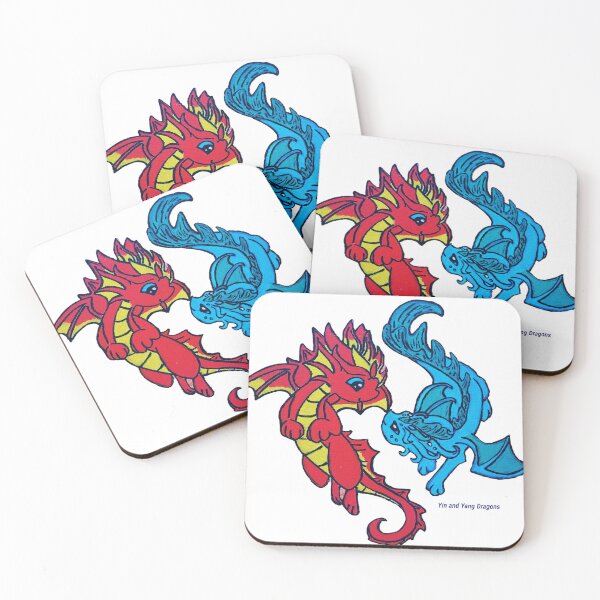 Item preview, The Yin and Yang Dragons designed and sold by MesmerizeArts.