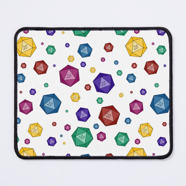 Item preview, D20 Dice Pattern Nat 20 designed and sold by AMHKorni.
