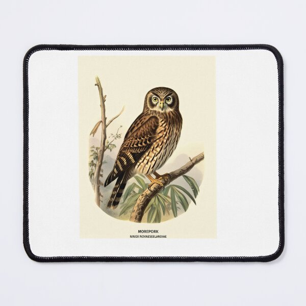 Item preview, Birds of New Zealand - Morepork designed and sold by randomorder.