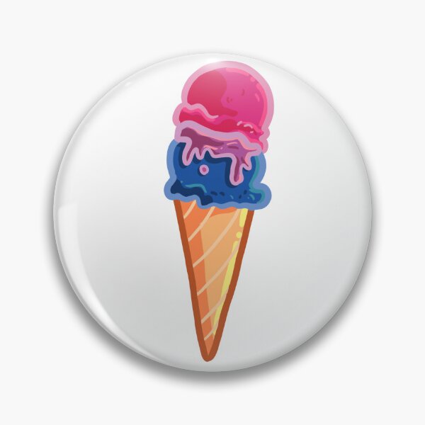 Item preview, Pride Ice Cream - Bisexual designed and sold by Eloup.