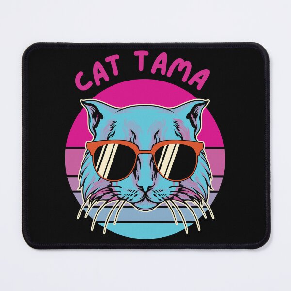 Item preview, Retro Cat Tama Design Variant designed and sold by Harsh Katariya.