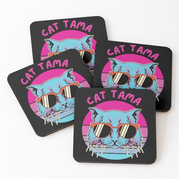 Item preview, Retro Cat Tama Design Variant  designed and sold by Harsh  Katariya.