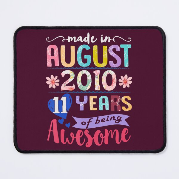 Item preview, Kids 11th Birthday Floral for Born in August 2010 designed and sold by pzqskmkmvw62.