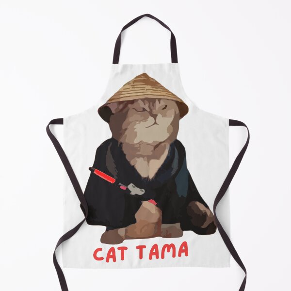 Item preview, Japanese Samurai Cat Tama Design  designed and sold by Harsh  Katariya.