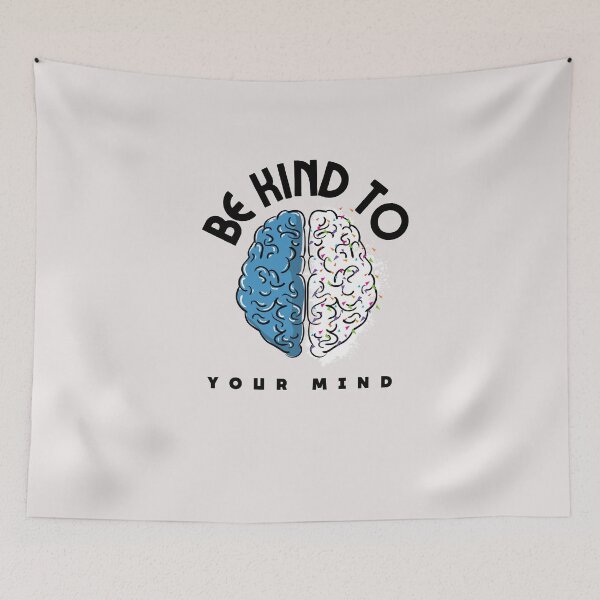 Item preview, Cool Mental Health , Be Kind to Your Mind , Mental Health Awareness Month , Brain tee, Counselor tee, Self Care , You Matter. designed and sold by unique things.