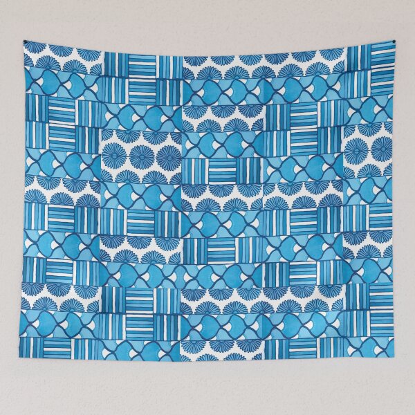 Item preview, Azulejo minoico cian ALEATORIO designed and sold by CNGooge.